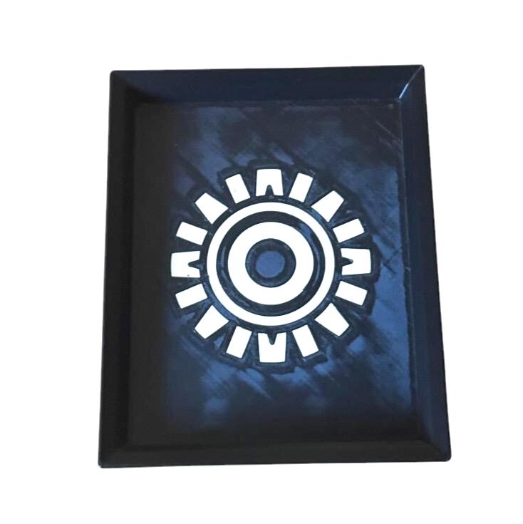 SUNBURST TRAY  Modern take on Aztec Sun, Decor that spans Art Deco, Mid Century and its Ancient Americas Roots