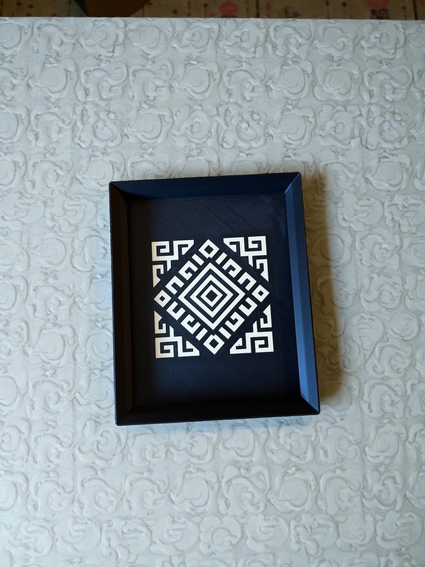A BOLD SOUTHWESTERN accent that keeps your treasures gathered in one beautiful place.