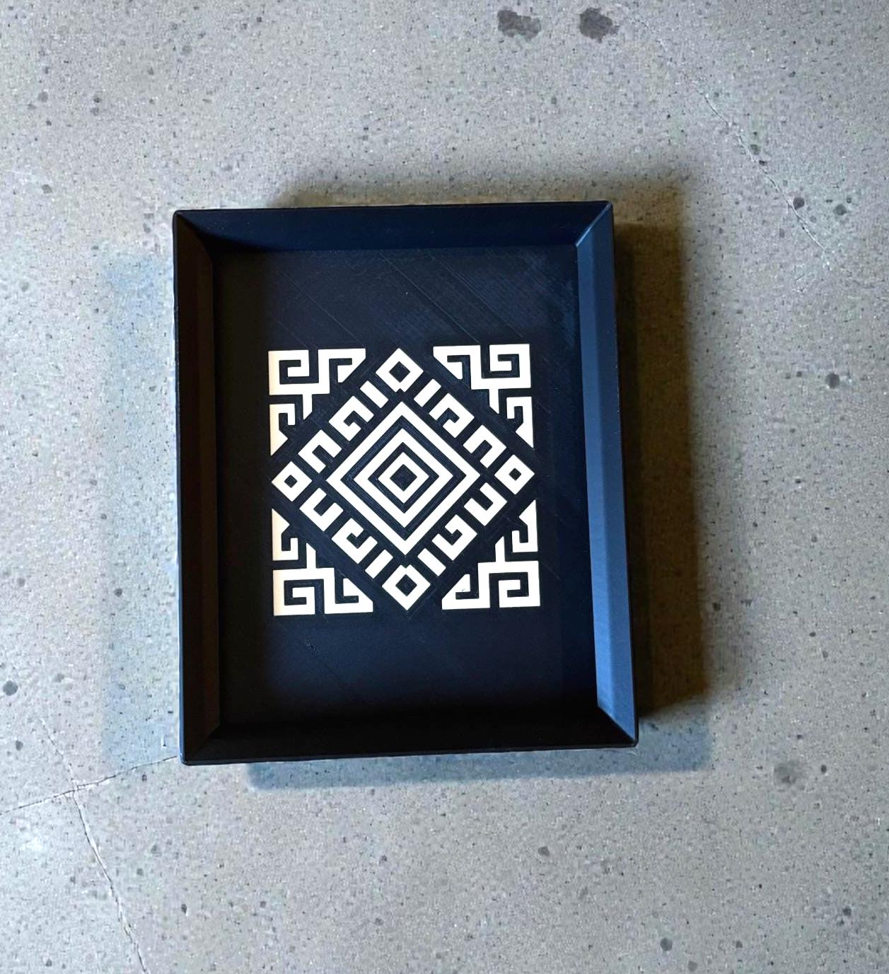 A BOLD SOUTHWESTERN accent that keeps your treasures gathered in one beautiful place.