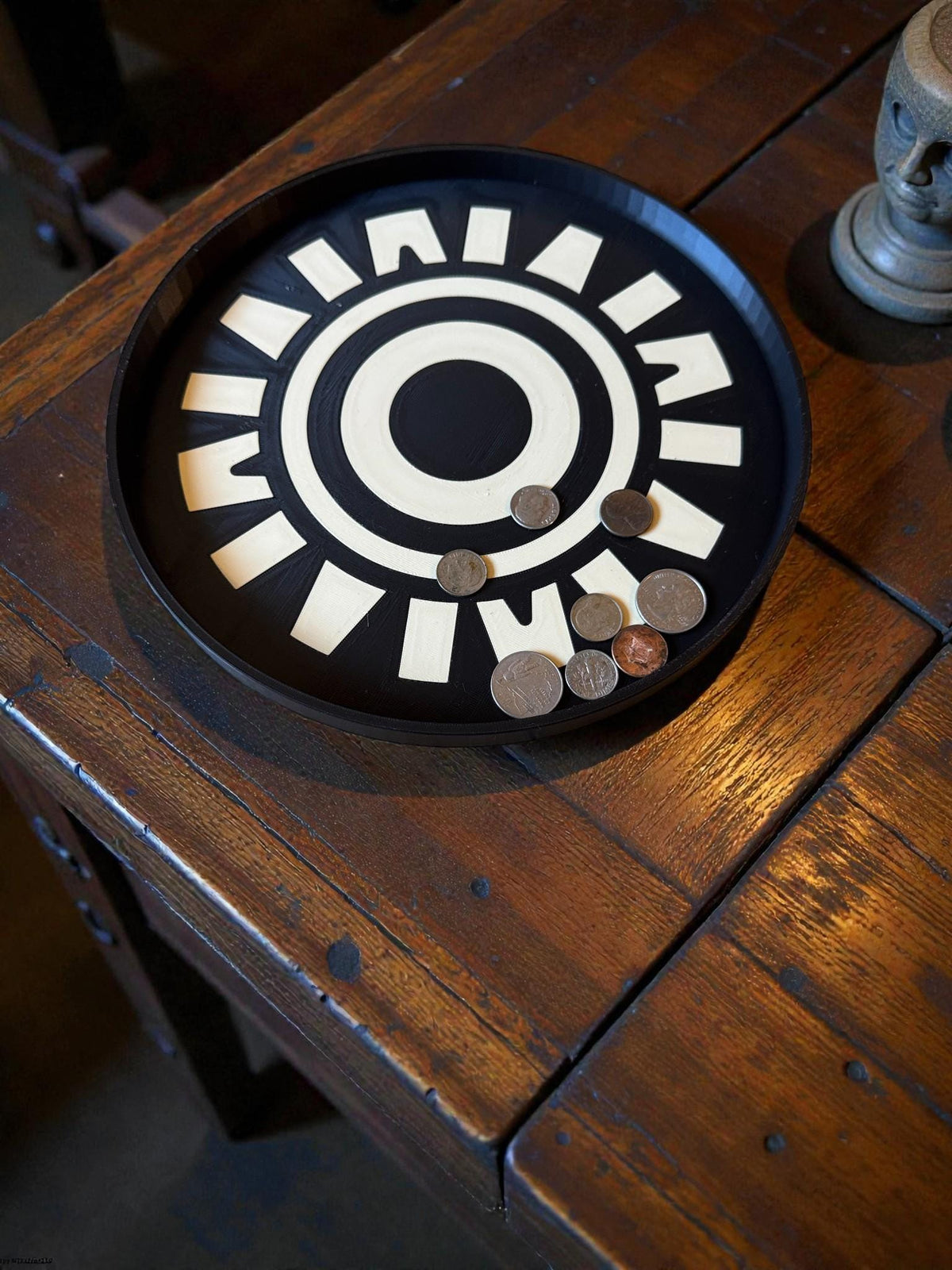 Round SUNBURST TRAY  Inspired by ancient sun symbols and echoed in Art Deco design...A bold sun motif that feels both ancient and modern.