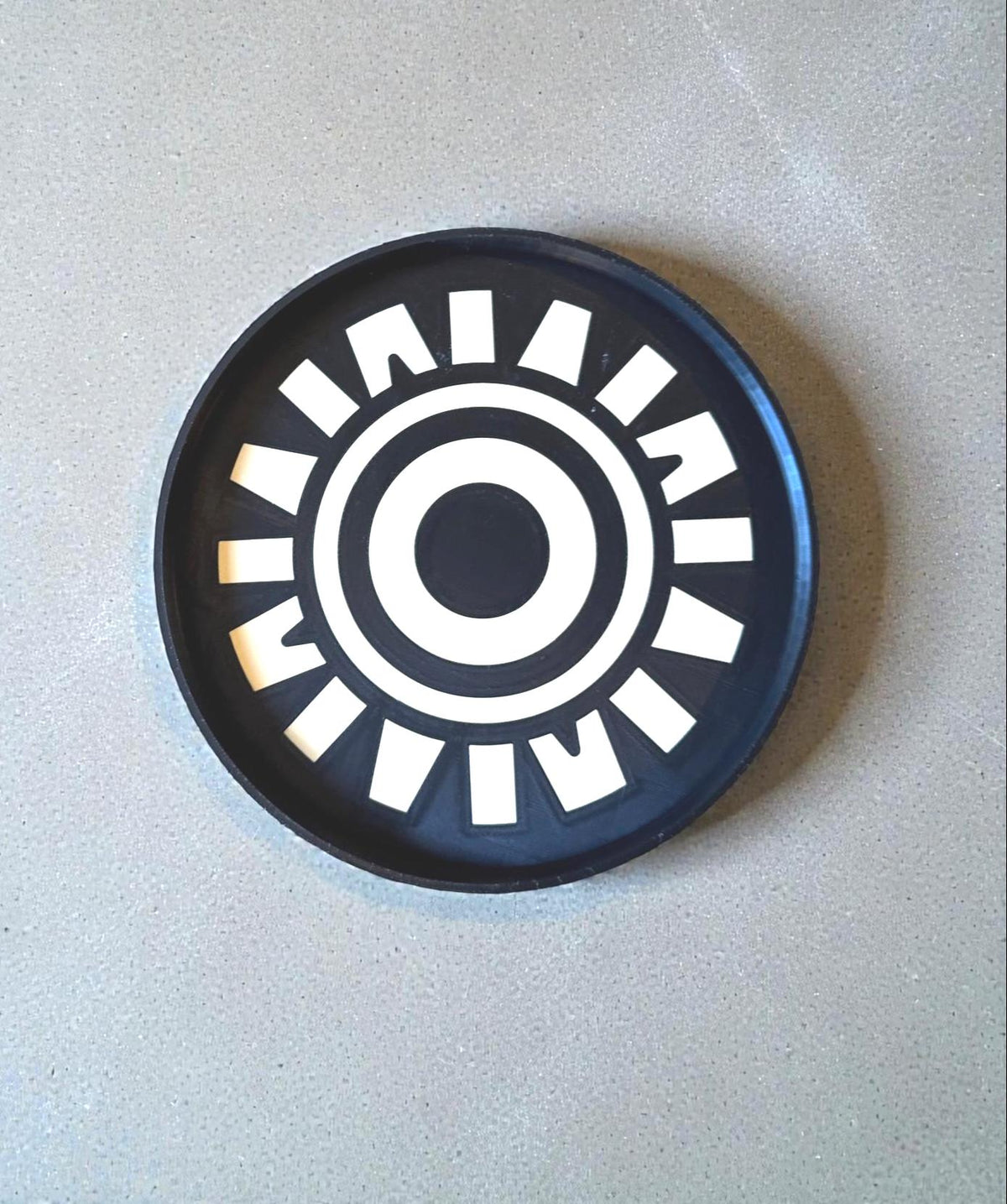 Round SUNBURST TRAY  Inspired by ancient sun symbols and echoed in Art Deco design...A bold sun motif that feels both ancient and modern.