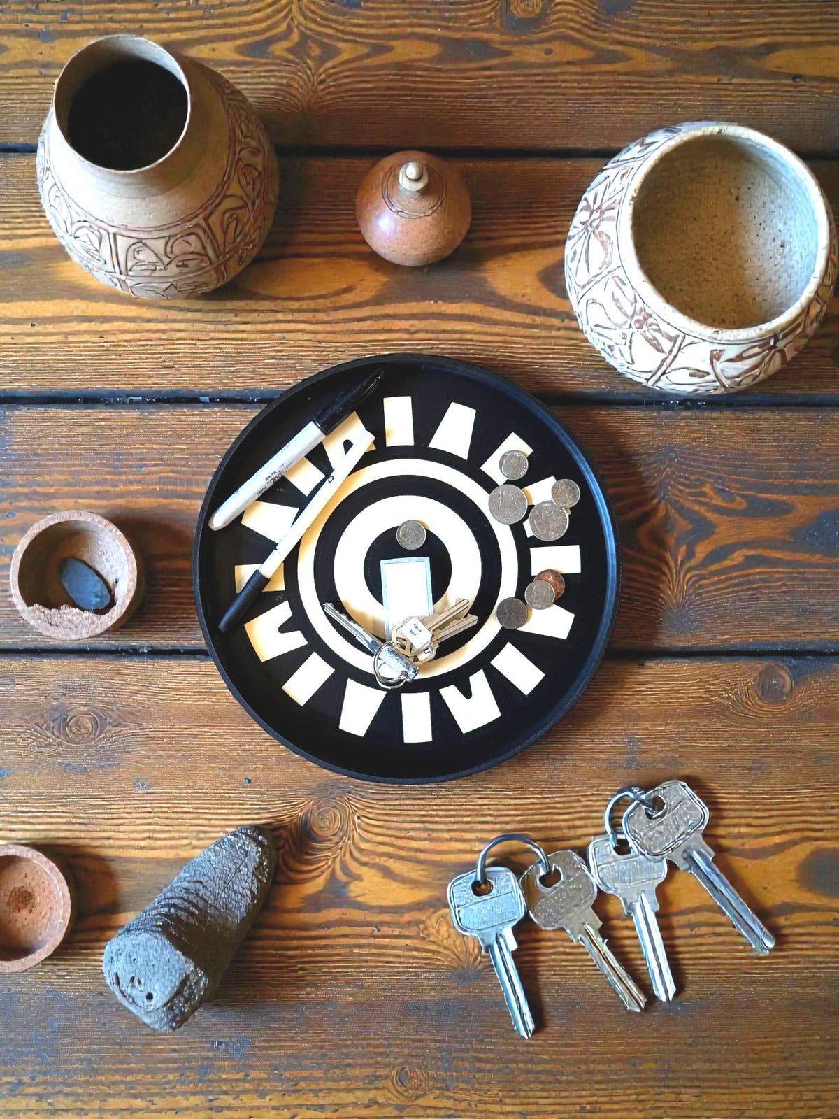 Round SUNBURST TRAY  Inspired by ancient sun symbols and echoed in Art Deco design...A bold sun motif that feels both ancient and modern.