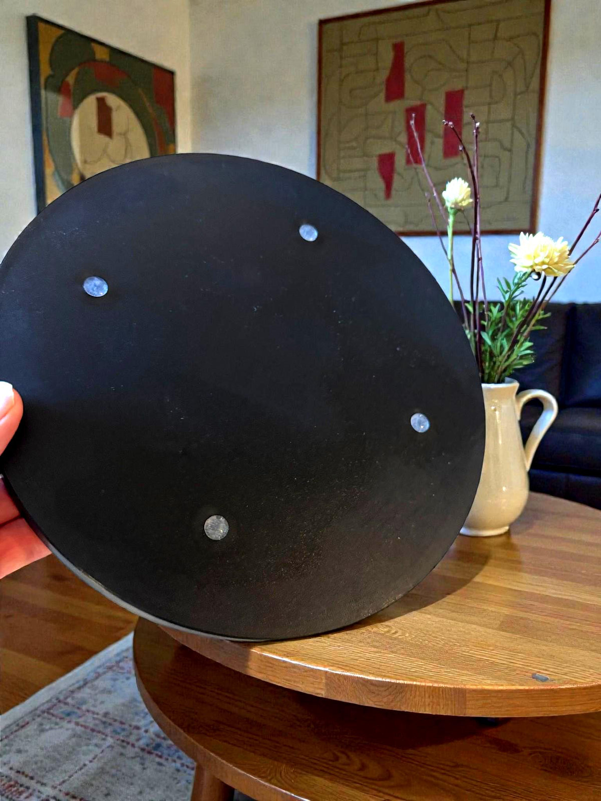 Round SUNBURST TRAY  Inspired by ancient sun symbols and echoed in Art Deco design...A bold sun motif that feels both ancient and modern.