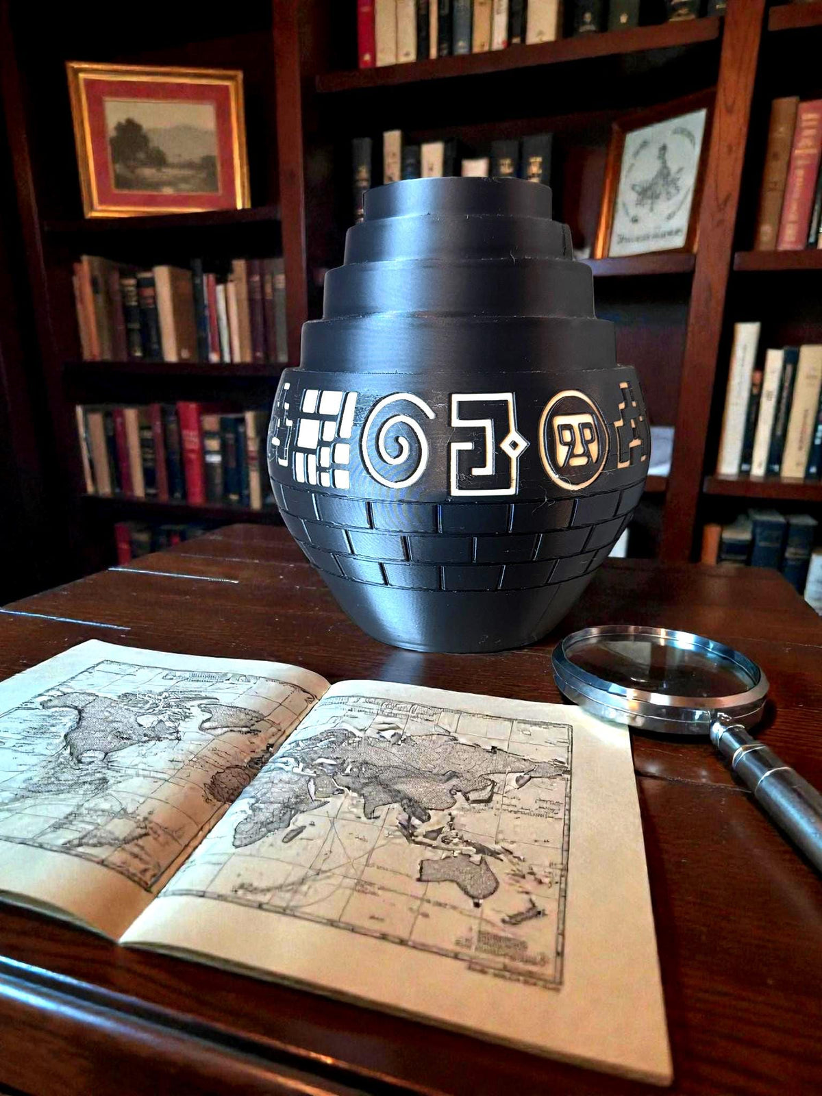 Machu Picchu Inspired ARCHITECTURAL Vase