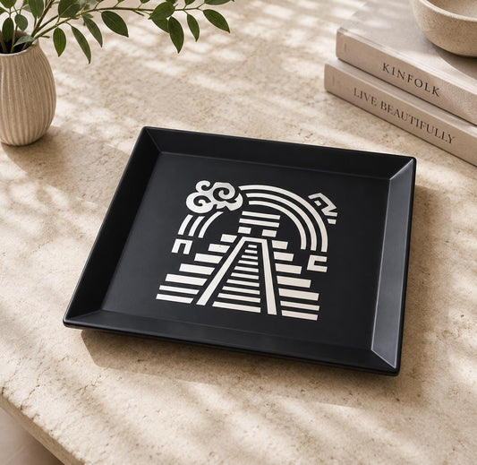 Decorative Tray | Art Deco Catchall Tray | Coffee Table Decor | Entryway Organizer