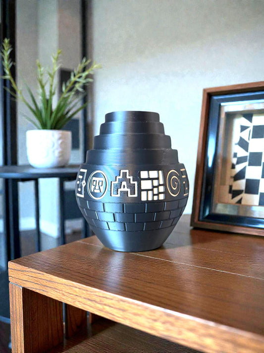 Machu Picchu Inspired ARCHITECTURAL Vase