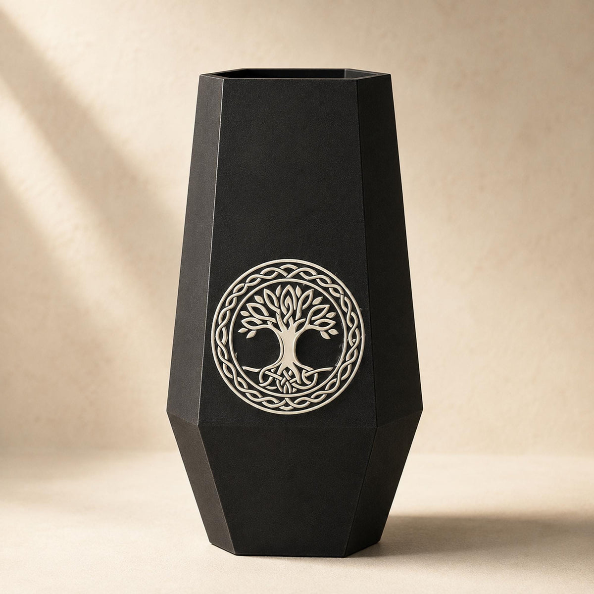 Tree of Life Vase | Celtic Home Decor | Irish Decorative Vase | Nature Inspired Accent | Shelf & Table Decor