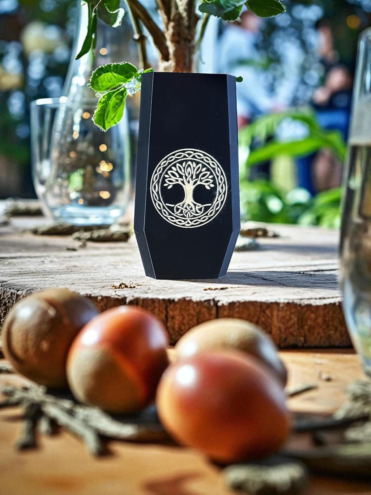 Tree of Life Vase | Celtic Home Decor | Irish Decorative Vase | Nature Inspired Accent | Shelf & Table Decor