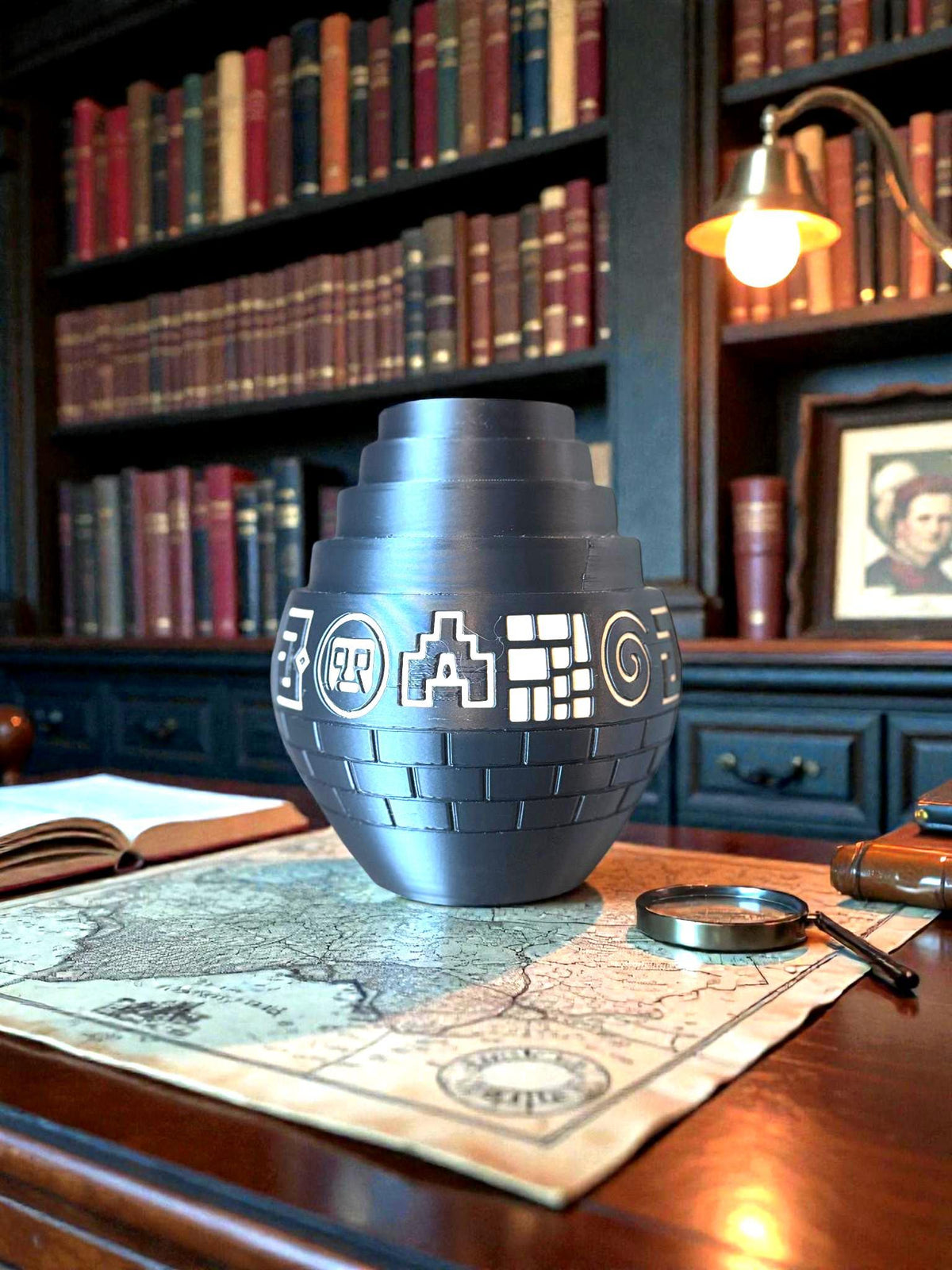 Machu Picchu Inspired ARCHITECTURAL Vase