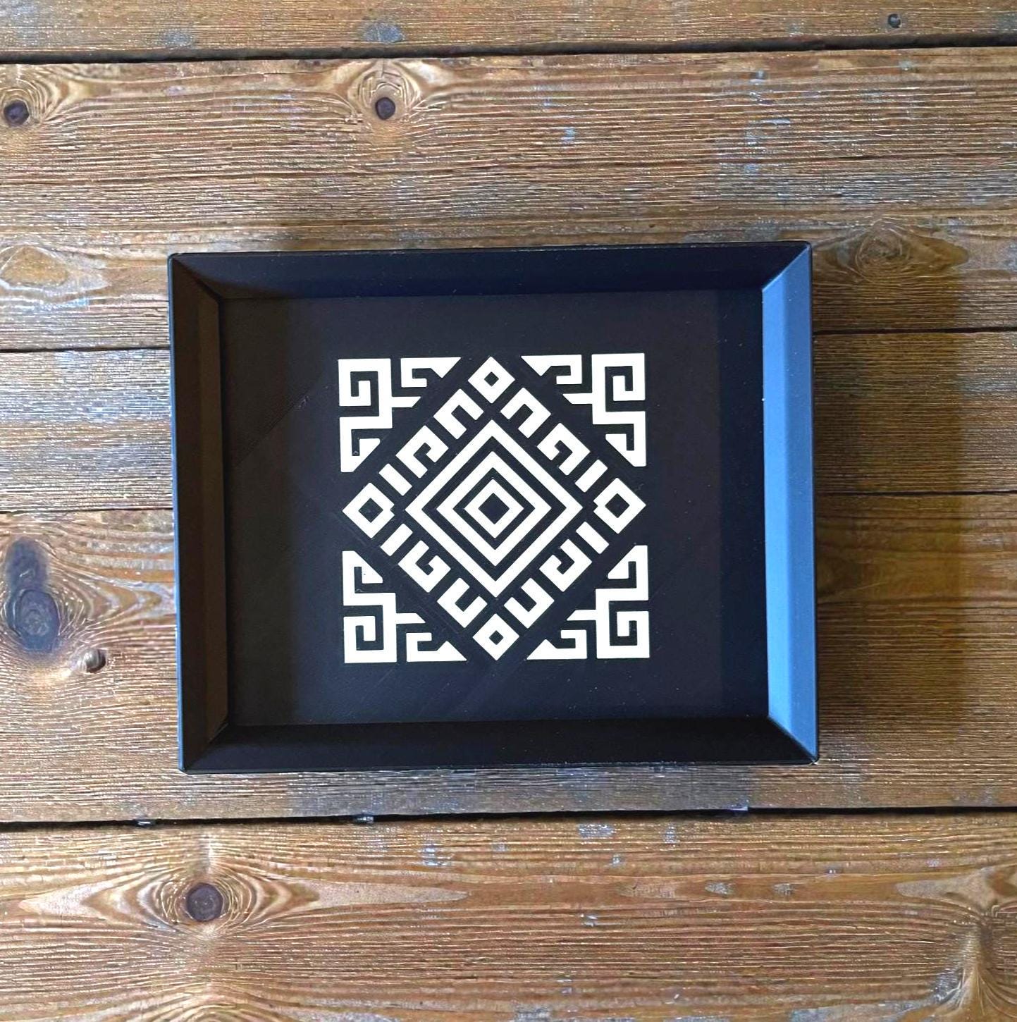 A BOLD SOUTHWESTERN accent that keeps your treasures gathered in one beautiful place.